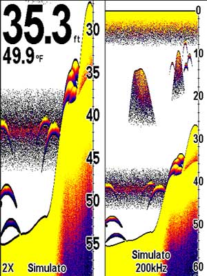 Alcune schermate dimostrative delle qualità grafiche dello strumento